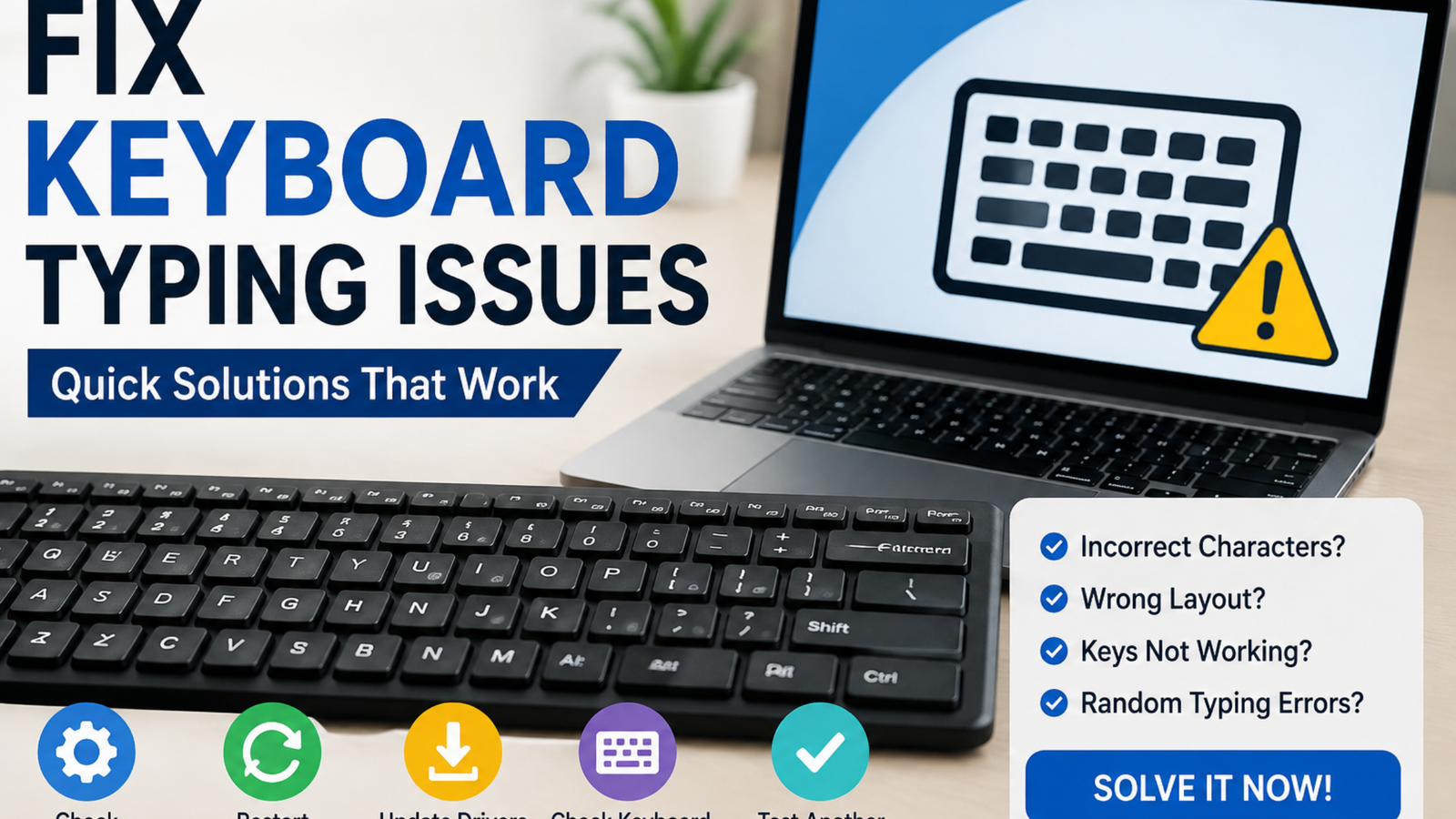 Kibard meaning explained with common keyboard problems and troubleshooting solutions