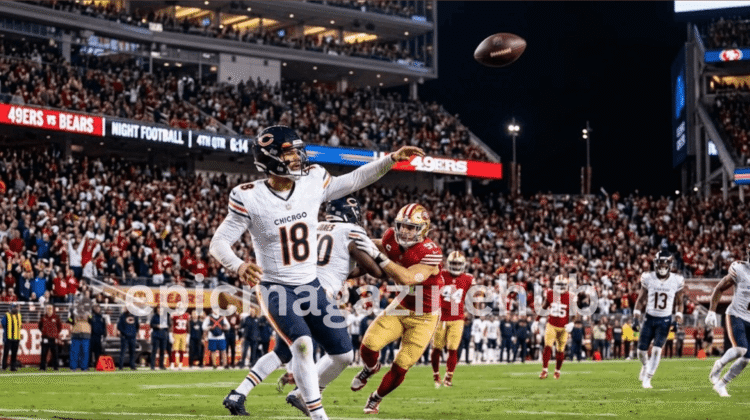 Chicago Bears vs 49ers Match Player Stats