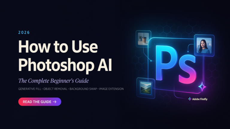 How to Use Photoshop AI with Adobe Firefly generative editing tools
