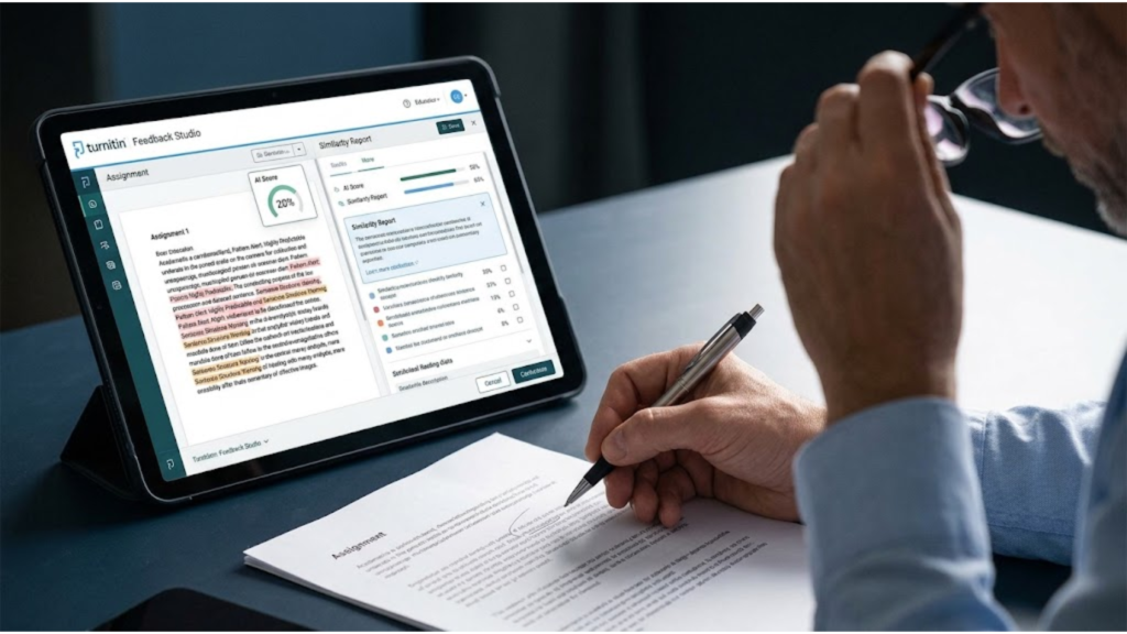 how to use turnitin ai detector