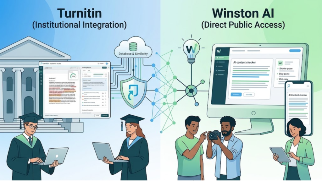how to use turnitin ai detector
