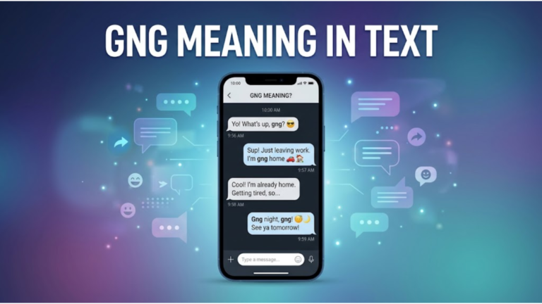 GNG meaning in text and common texting examples