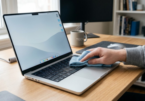 how to clean laptop keyboard