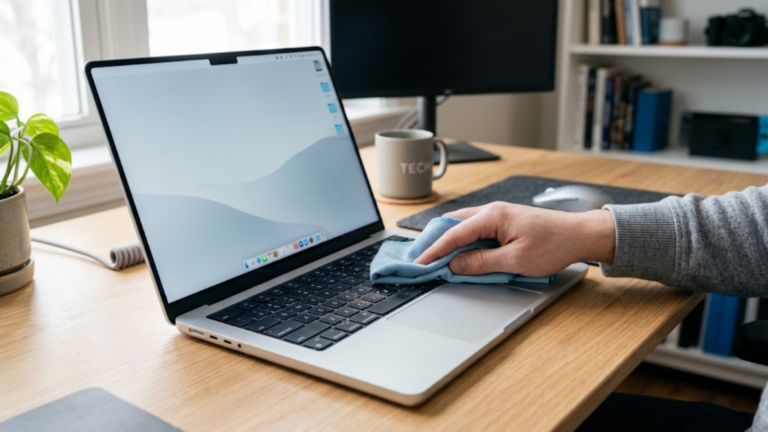 how to clean laptop keyboard